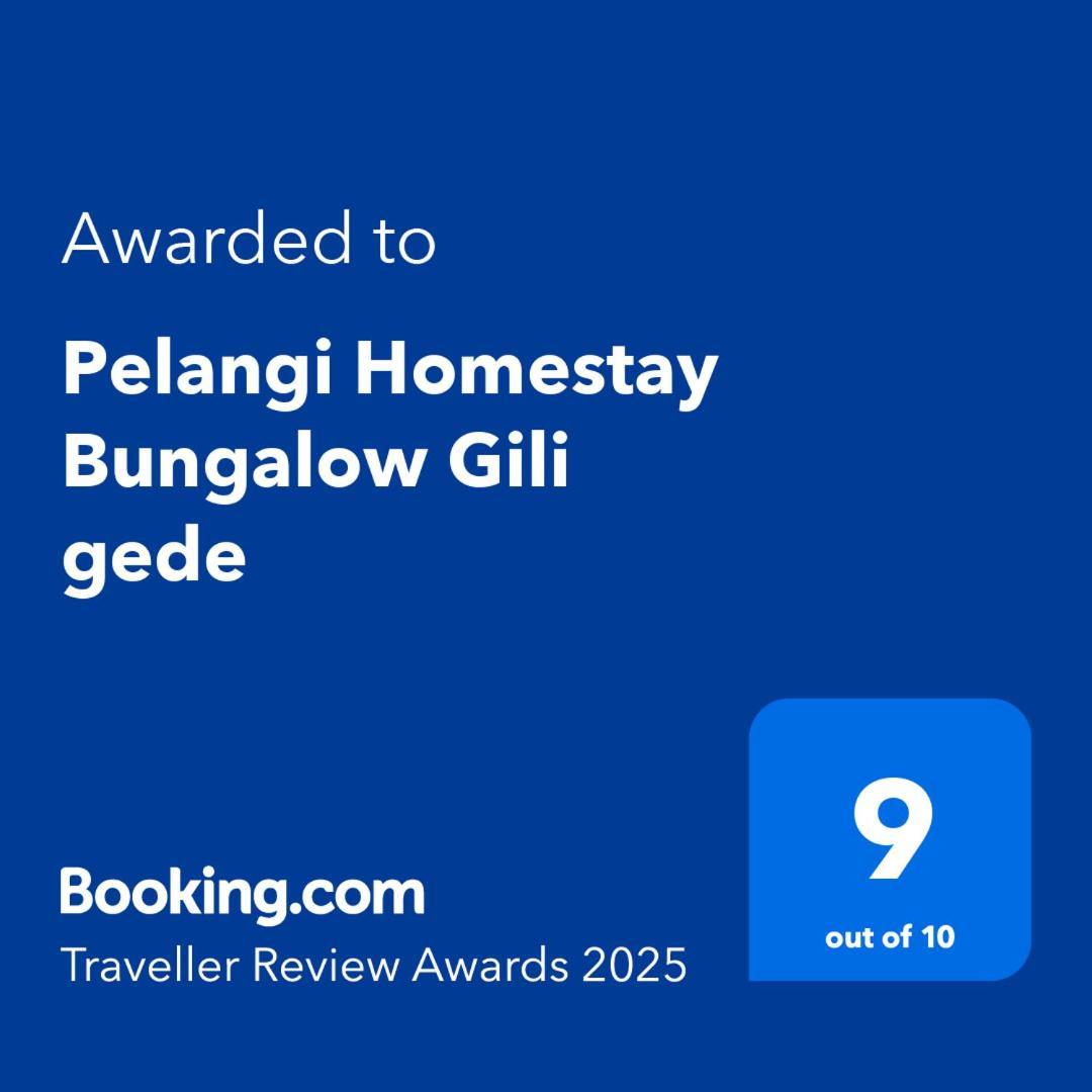 Pelangi Homestay Bungalow Gili Gede Sekotong Esterno foto